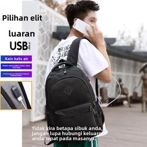 Beg Sekolah Kalis Air.Waterproof Schoolbag. Beg Galas Berkapasiti Besar, Fesyen, Sesuai untuk Perjalanan, Perniagaan dan Sukan, dengan Beg Komputer, Beg Bahu Berganda