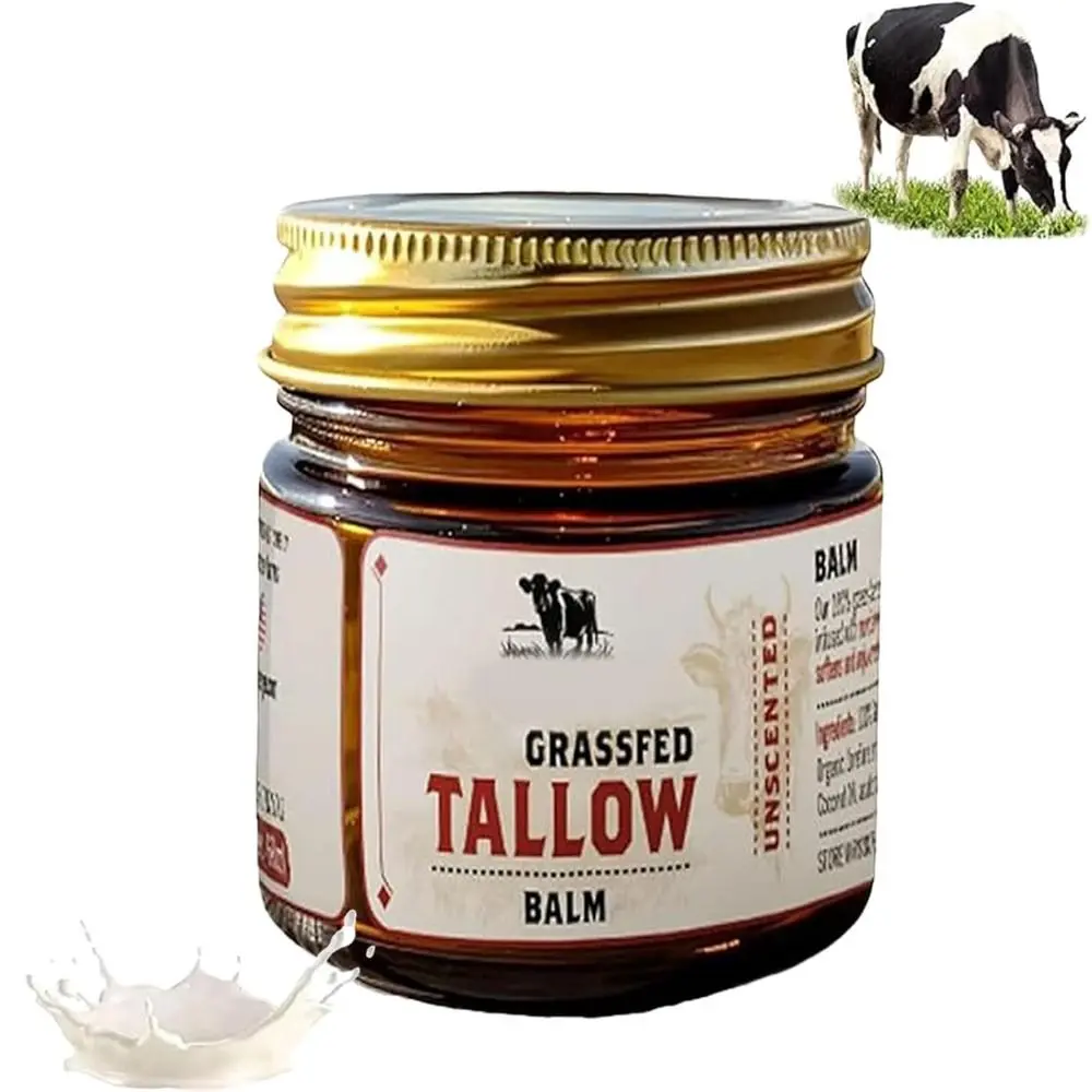 New Primal Range Grassfed Tallow Balm Beef Tallow Skin Care Beef Tallow Cream Moisturizer Reduce Fine Lines Face Cream for Men and Women