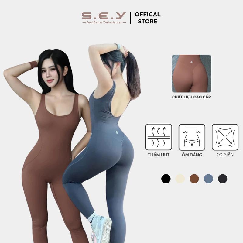 Đồ tập gym nữ Tập Thể Dục SEY BODY TEE đồ tập Yoga nữ Cao Cấp, bộ tập gym nữ sports, jum tập yoga tôn dáng co giãn 4 chiều
