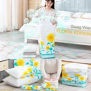 vacuum bag kantong kompres pakaian baju travel plastik bag taili