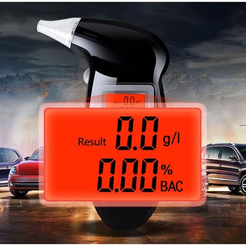 Product Introduction of [Tặng kèm 10 đầu thổi] Máy đo nồng độ cồn trong hơi thở màn hình LED chống lóa, cho kết quả chính xác trong vài giây 37