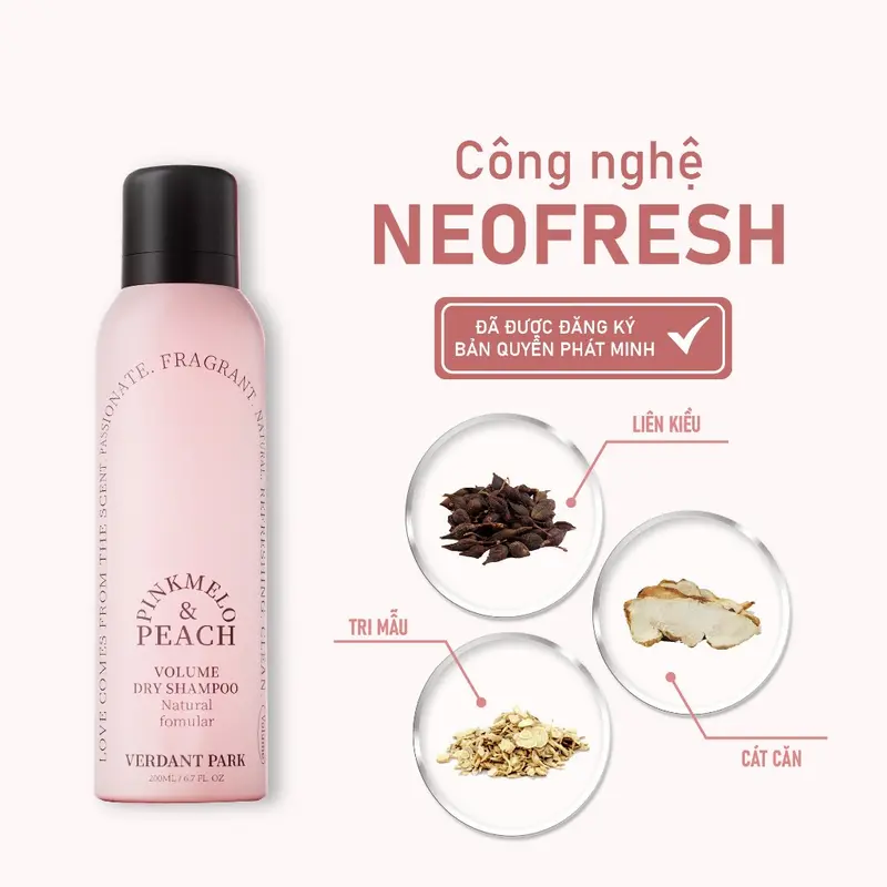 [TẶNG QUÀ] VERDANT PARK Xịt khô phồng tóc, dầu gội khô hoa quả thiên nhiên | COSKIN Nữ Women 8