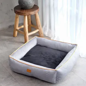 PREMIUM LUXURY FLUFFY PET BED MEDIUM (70X70CM)Royal Series/ CAT BED WITH ZIPPER