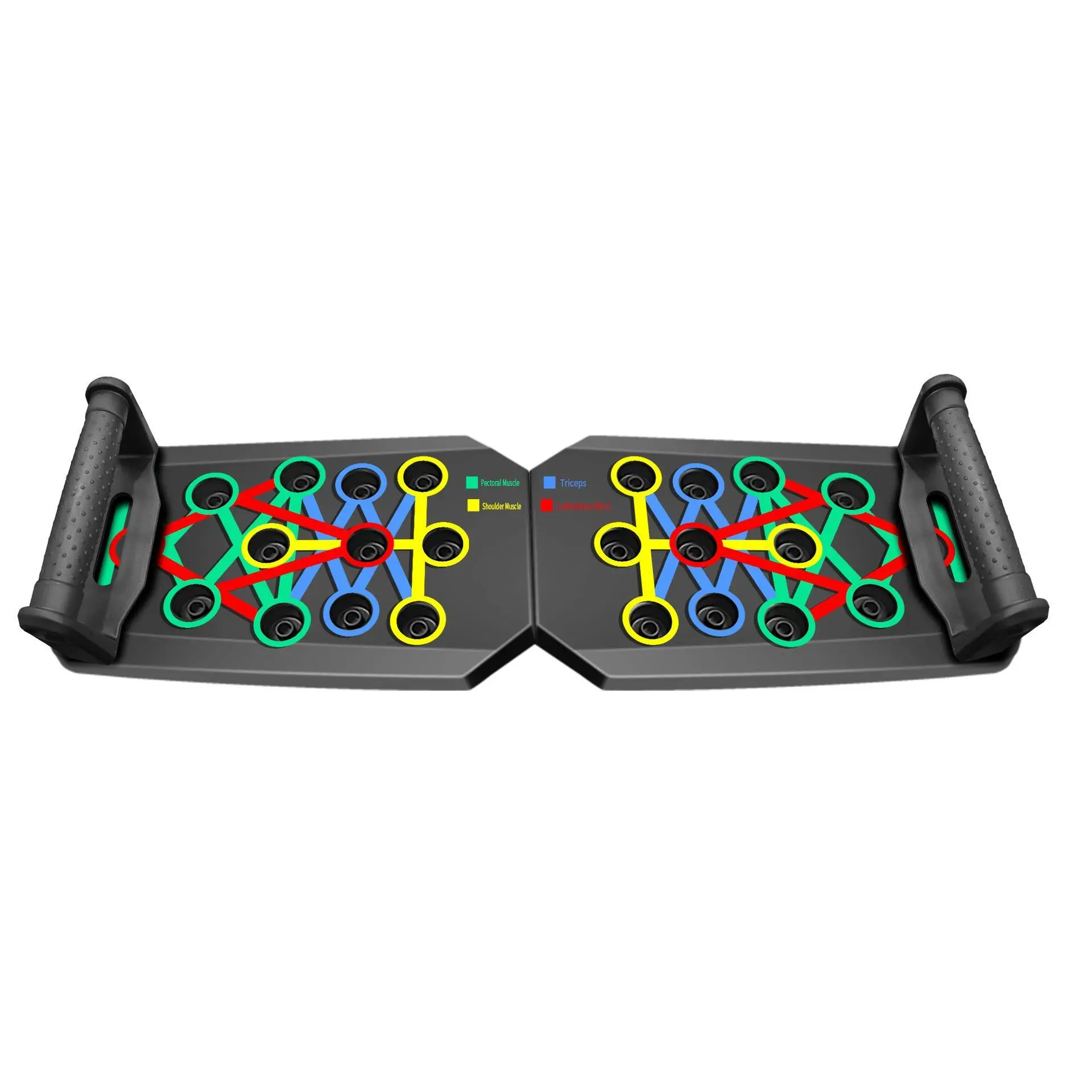 Foldable Push Up Board, Multifunctional Training Board, Portable Push Up Stand, Fitness Equipment for Home Gym, Gym Accessories
