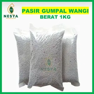 Pasir Gumpal Wangi 1Kg Pasir Kucing Hamster Anjing