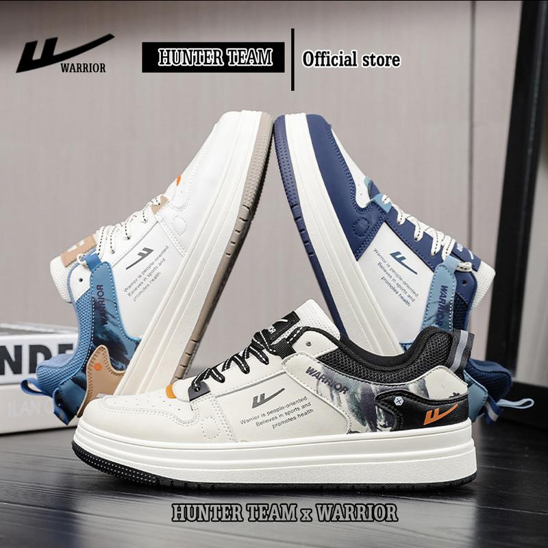 Tăng 1 size Giày Sneaker thời trang Nam cao cấp chính hãng Warrior phong cách trẻ trung trending - W026