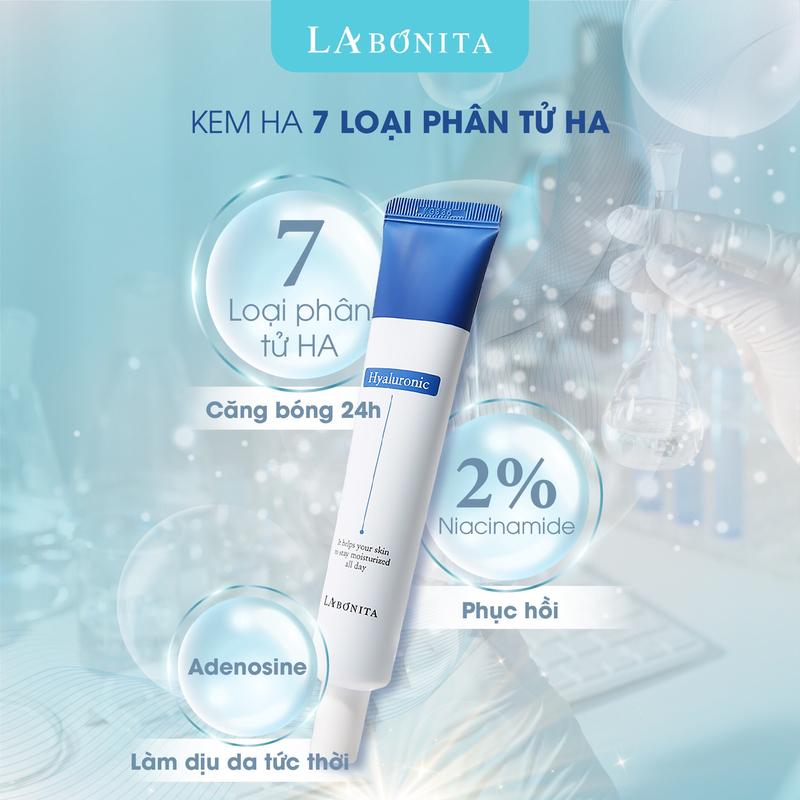 Product Introduction of Kem HA Dưỡng Ẩm Da Dầu Và Cải Thiện Tình Trạng Da La Bonita Vital Hyaluronic Acid Cream 30ml 15