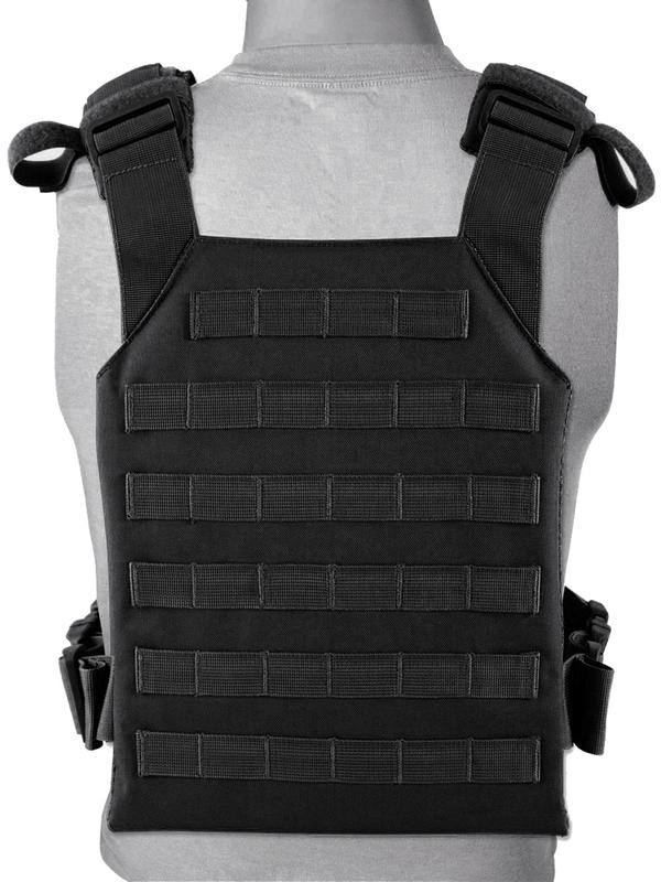 Tactical Lightweight Adjustable Molle Vest, Training Outdoor Plate Carrier with Patch, Best Friend Gifts, Casual Zipper Chest Bag for Outdoor Sports, Fashion Vest Bag for Daily Used, Protective Gear, Tactical Equipment 7
