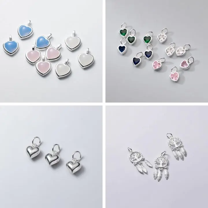 Lẻ charm xinh xắn gắn lắc tay, vòng tay handmade nhiều mẫu mã xinh xắn DIY 2