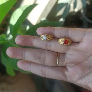 cincin bayi dan anak anak flexible kuningan Laki-laki Perempuan