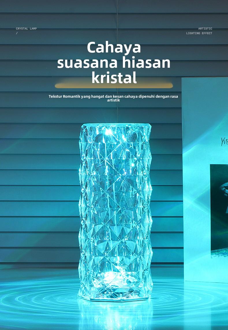 Product Introduction of Luxury Night lights with new rose atmosphere lights 5