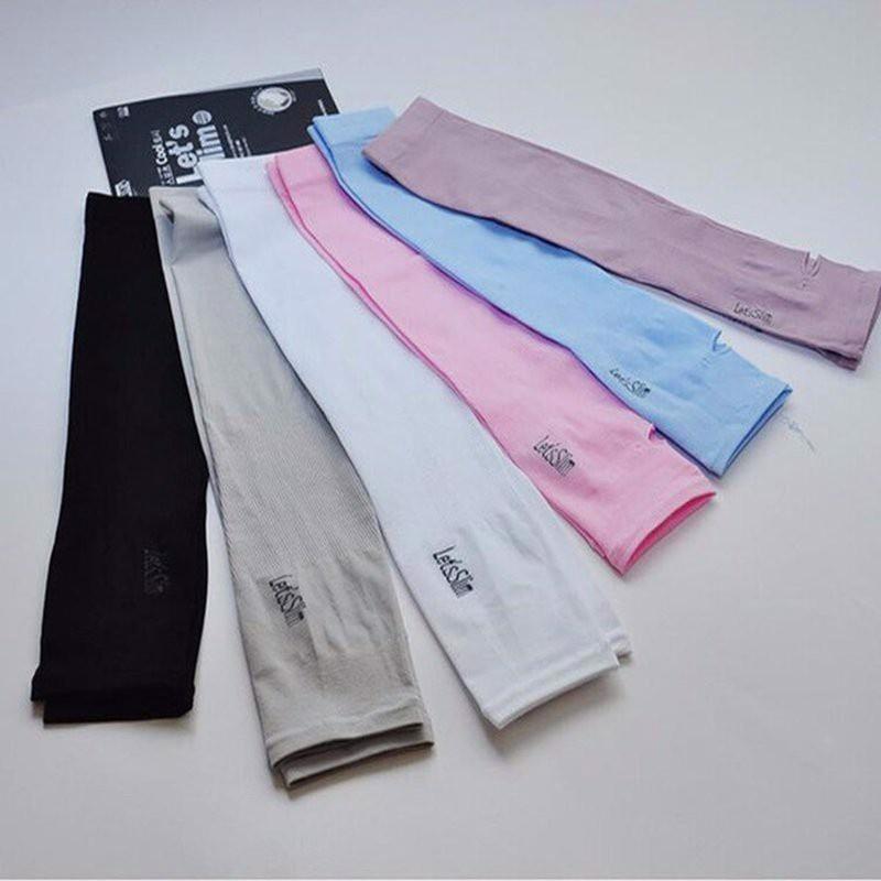 Combo 10 Đôi Găng tay chống nắng xỏ ngón Let's Slim Voi Cao Su 3