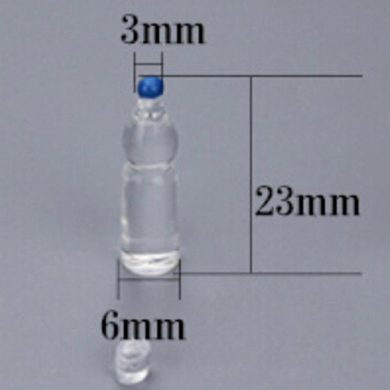 Product Introduction of 4Pcs Dollhouse Miniature Mineral water food scene model doll house accessories 14