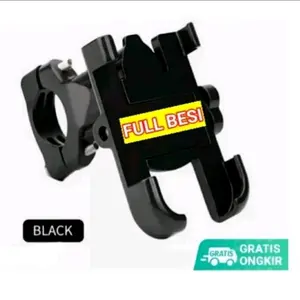 Holder hp stang motor fullbesi c2 original 100% Terbaru dijamin kuat kokoh anti patah Terbaru
