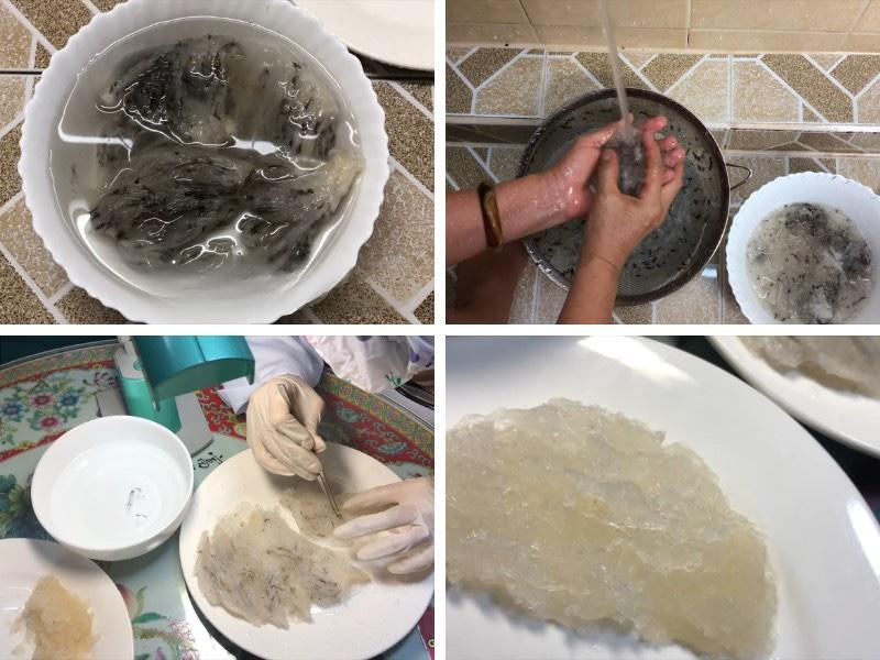 Product Introduction of [ SĂN TRÊN LIVE ] 100GRAM yến thô siêu nở nhiều siêu sợi  - tặng kèm 3 loại đồ chưng và nhíp gắp ( TIỆM YẾN NHÀ AN ) 12
