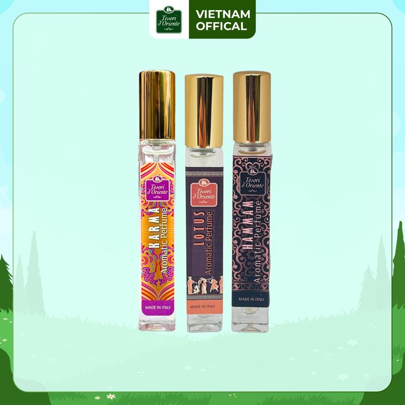Nước hoa mini Tesori d'Oriente chính hãng 10ml dạng xịt nhỏ gọn tiện lợi Perfume