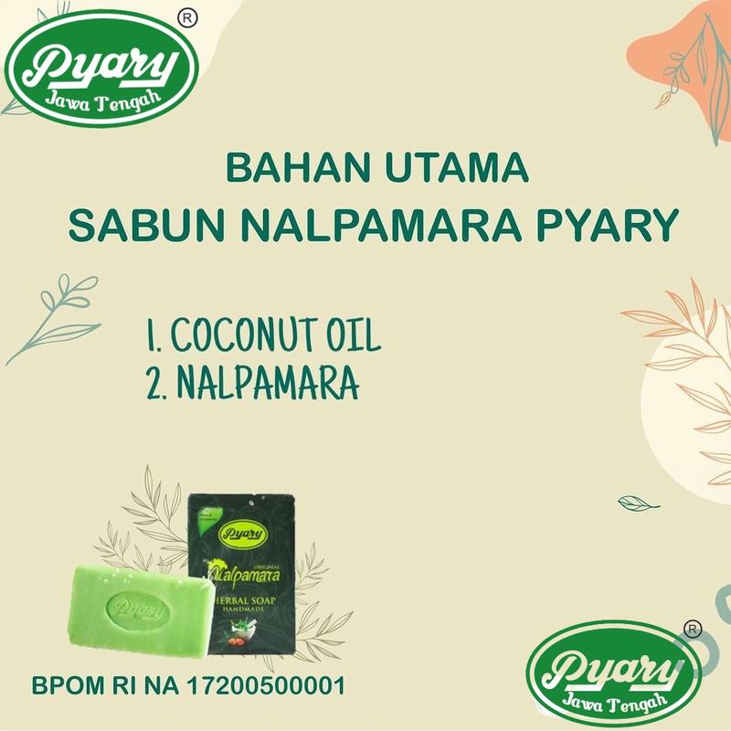 [ORIGINAL] NALPAMARA Sabun Arab PYARY Nalpamara Soap Original BPOM Distributor Resmi Pyary 3