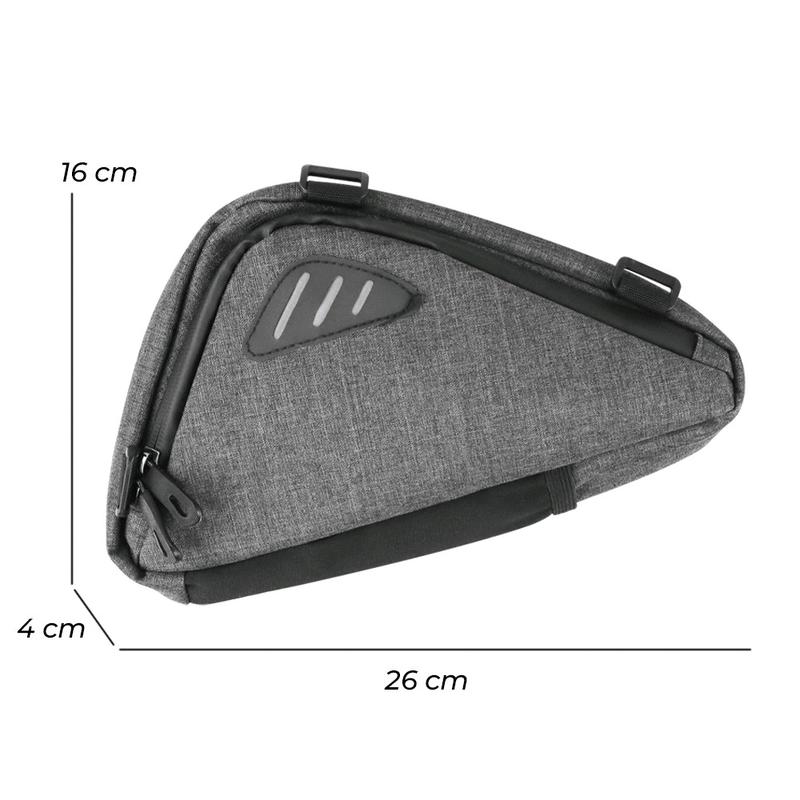Tas Sepeda Serbaguna Triangle Frame Bag Pouch - Tas Sepeda segitiga Waterproof Dengan Holder Botol Minum Anti Air Nyaman Set 1