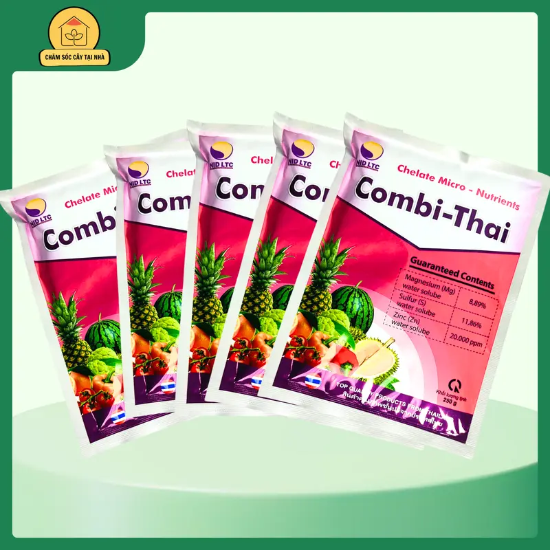MG- ZN COMBI THÁI LAN (250 gram) Giúp xanh lá, hạn chế vàng lá, thối quả và tăng tỉ lệ đậu trái 4