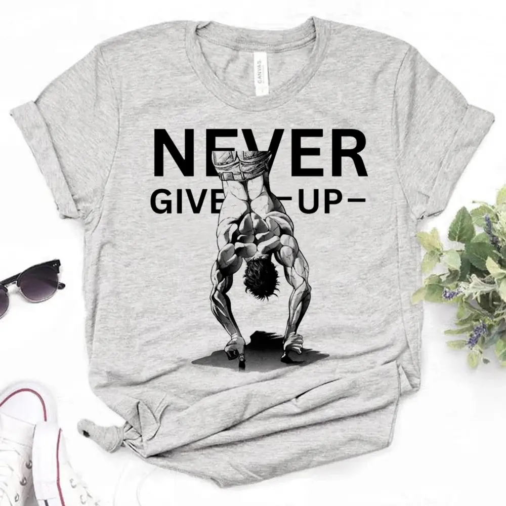 Baki Hanma t shirt women summer t-shirts girl funny clothes