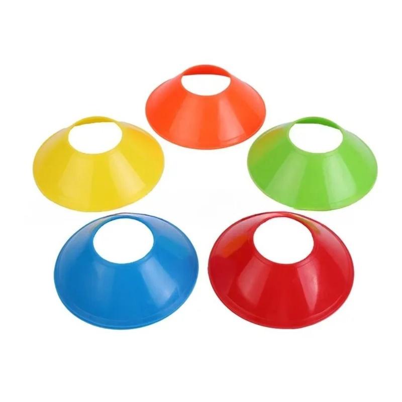 New Colorful Football Training Equipment Thickened Plastic Stand Soccer Training Markers Durable Football Game Disc Sport Training Accessories 6