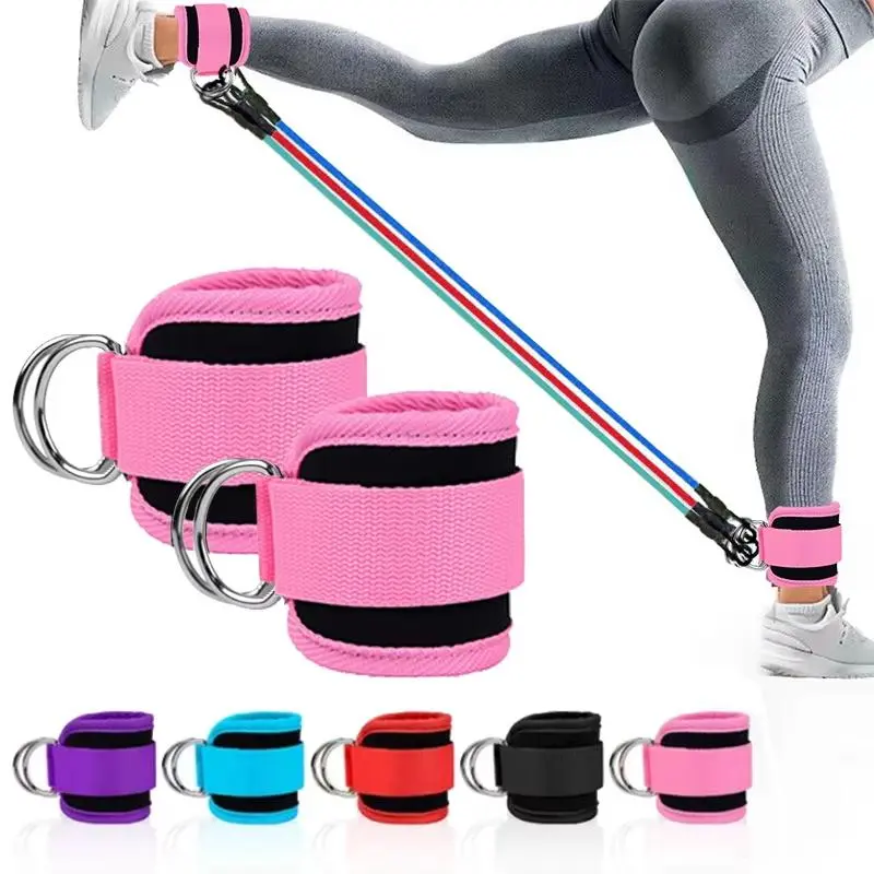 Ankle Strap for Leg Muscle Training, 1 Set Fitness Ankle Buckle, Leg Muscle Training Device for Lifting Buttocks & Legs