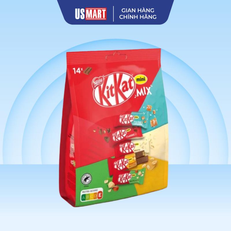 Bánh Kitkat Sô Cô La Mini Mix Nhiều Loại 197.4g