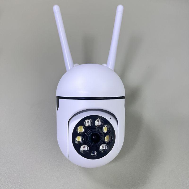 Wireless Light Bulb Camera Security for Summer, HD 3MP Motion Sensor Home Security Camera, 2-way Audio & Night Vision Wireless Security Camera 3