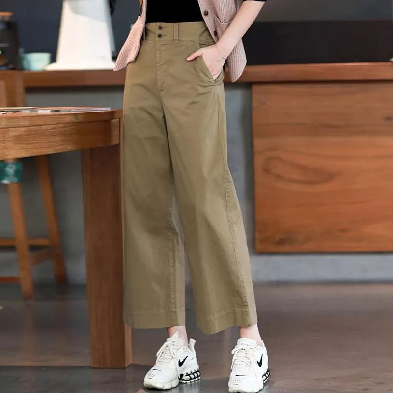 Product Introduction of Quần Harem, Dành Cho Nữ, Phong Cách Thường Ngày Quần Dài Nữ, Mỏng Và Dáng Rộng Vừa Vặn, Thời Trang, Thoáng Khí, Thích Hợp Cho Mùa Xuân Và Mùa Hè, Được Làm Bằng Cotton, Hoàn Hảo Cho Phụ Nữ 2