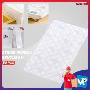 NAIERDI Stiker Pereda Benturan Bumper Silicone Hemispherical 50 PCS - FZL10