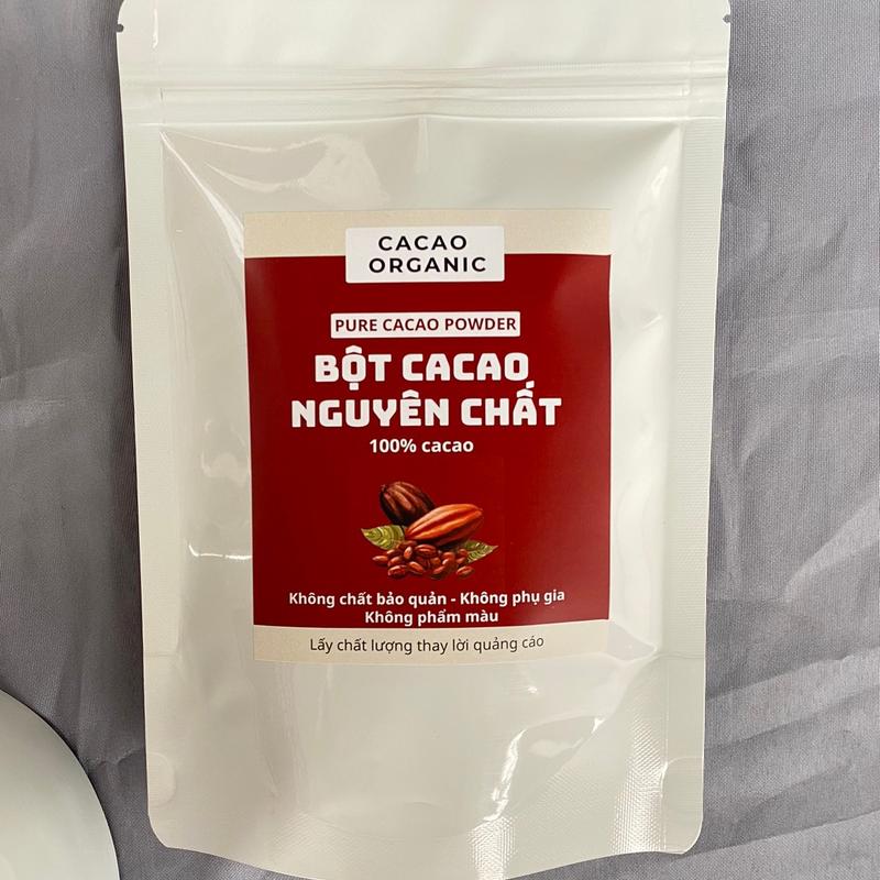 Bột Cacao nguyên chất không đường [Gói dùng thử 100g] 4