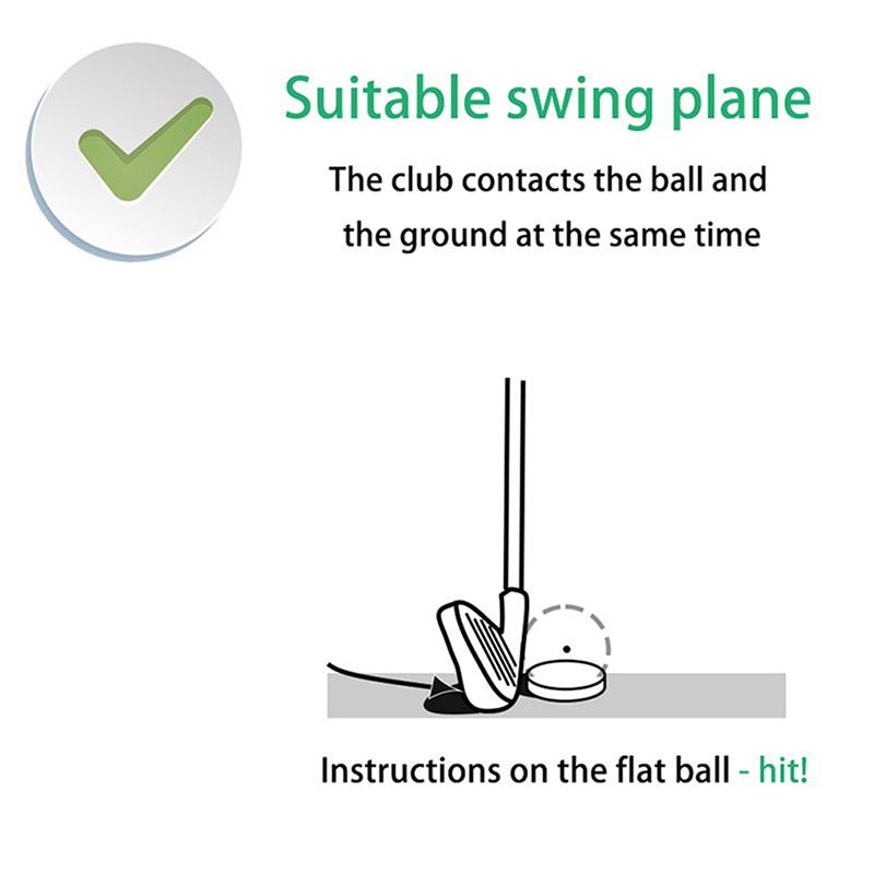 Bóng Phẳng Golf, Cầm Tay Và Nhẹ, Để Tập Swing Và Tập Luyện, Bóng Golf, Thích Hợp Cho Trong Nhà Và Ngoài Trời, Bóng Tập Golf 3