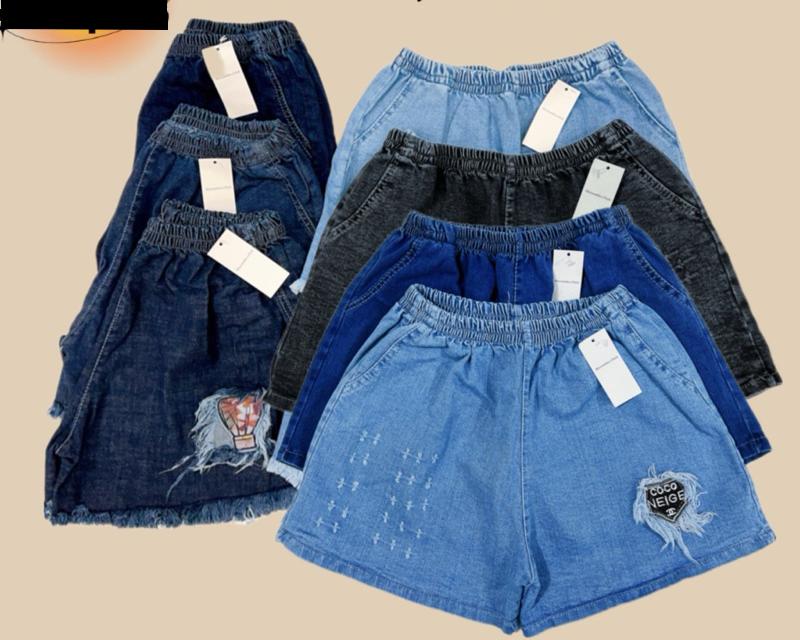  Combo 3 Quần Sọt Jean Nữ Lưng Thun Thời Trang Trẻ Trung Năng Động  Pants Women   Hàng 38-75kg  