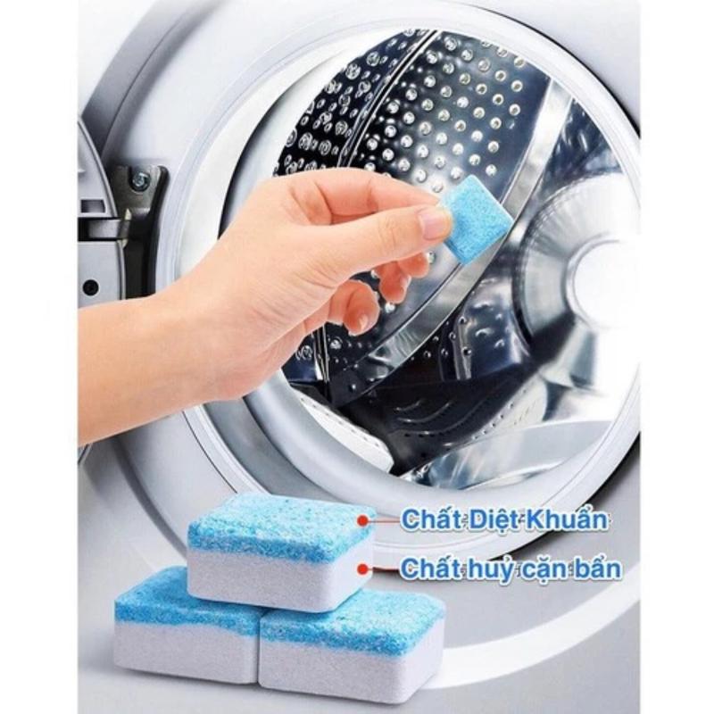 Viên tẩy lồng máy giặt cực mạnh diệt Hộp 12 viên Làm Sạch 4