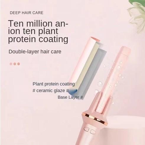 (BISA COD) MISSAI 28MM Catokan Curly Otomatis Catokan Keriting Rambut Otomatis Ceramics Curly 3 Level Penyesuaian Suhu Libra Hair Curly Styler XN388 Elektrik Sisir Merah 7
