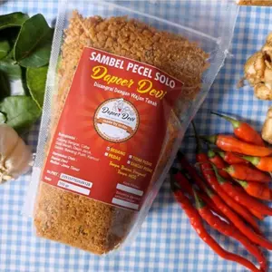 Sambel Pecel Solo Dapoer Devi 750 Gram / Sambal Kacang / Sambal Pecel Khas Solo / Kediri / Blitar