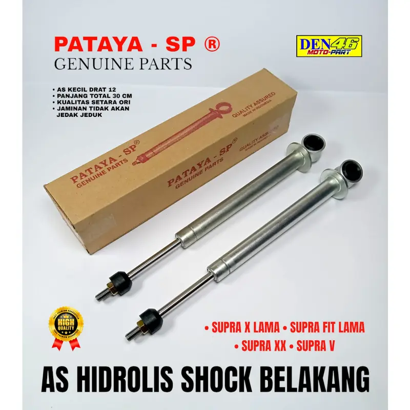AS HIDROLIS SHOCK SHOK SKOK BELAKANG [ PATAYA ] MOTOR HONDA - SUPRA X LAMA , SUPRA FIT LAMA , SUPRA XX , SUPRA V 0