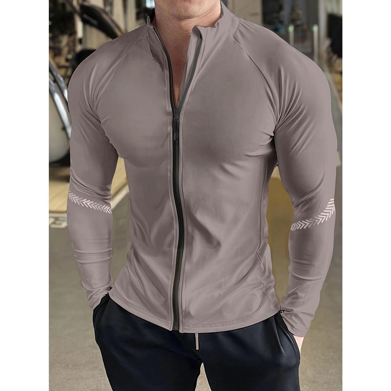 Men's Ultra Breathable UV Protection Long Sleeve Jacket - Quick ...