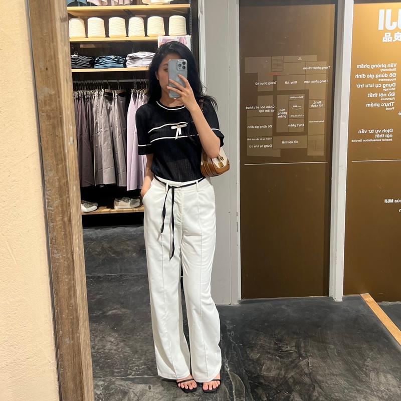 Quần Vivien Linen ( 2 lớp) Pants 4