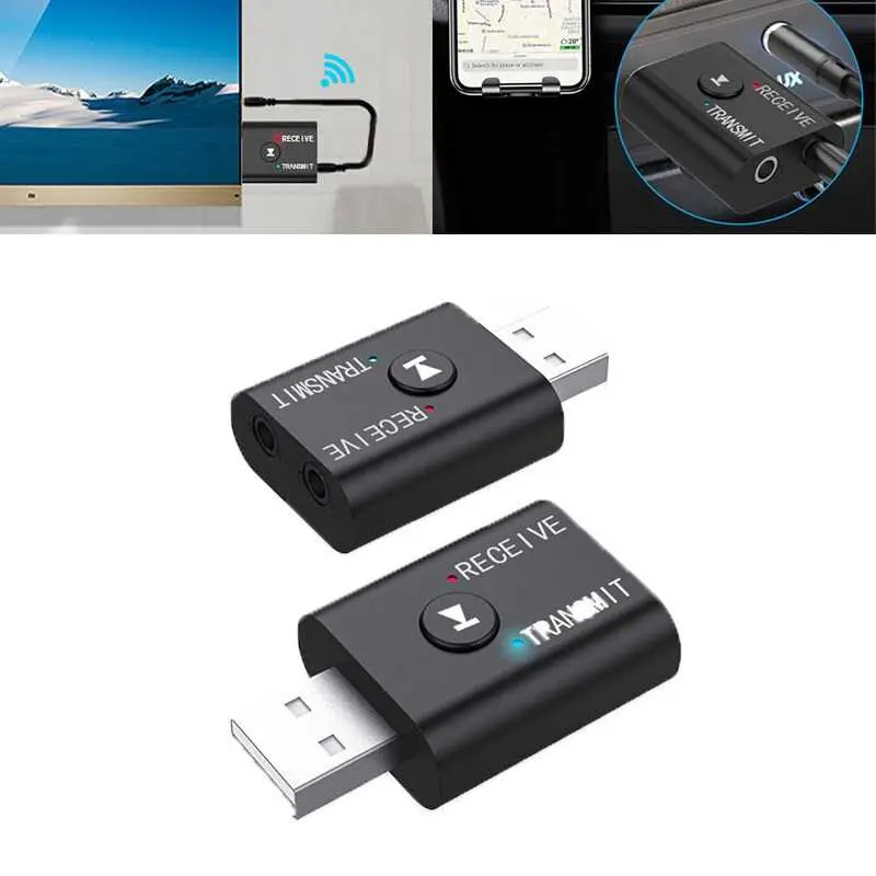 USB Dongle Bluetooth 5.0 Transmitter Receiver - YET-TR6 1