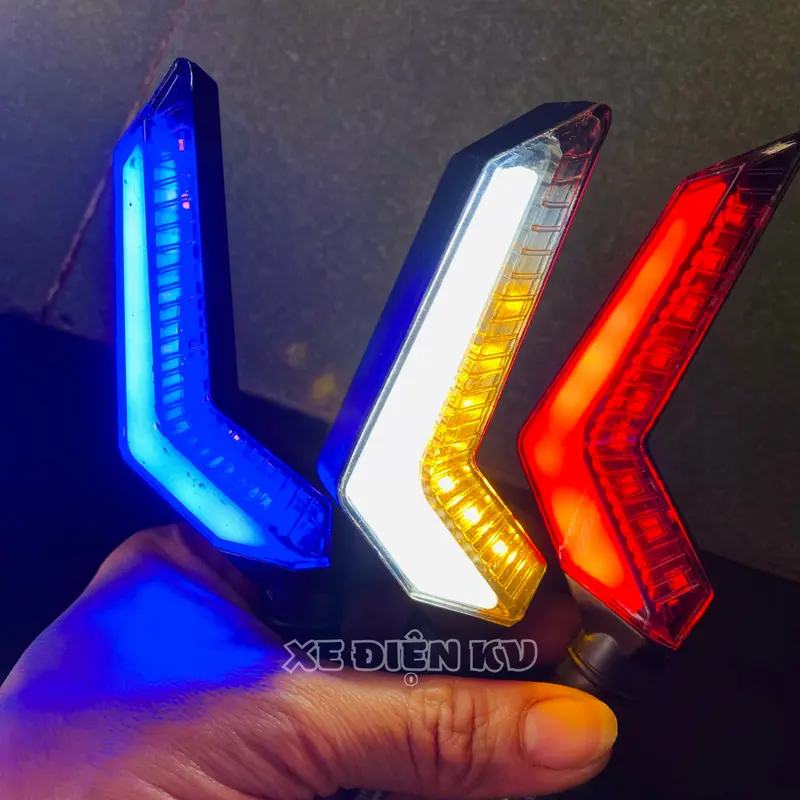 Xi nhan chữ z giá rẻ led audi_Xi nhan chữ z xe điện x men, 12v, xe máy (Giá 1 đôi) Phụ Kiện Phụ Tùng 1