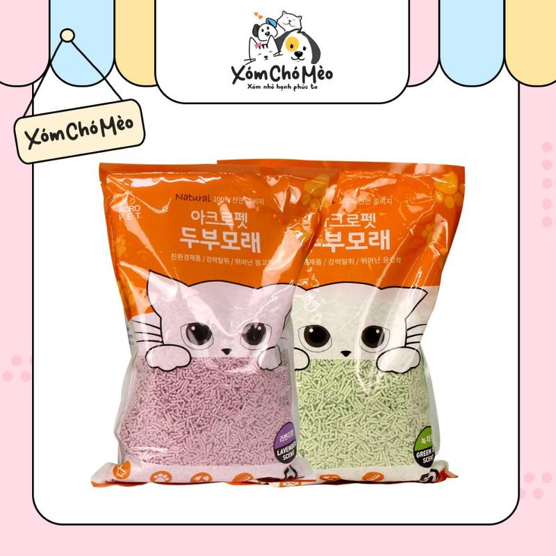 THÙNG ACROPET 5L Cát vệ sinh đậu nành cho mèo