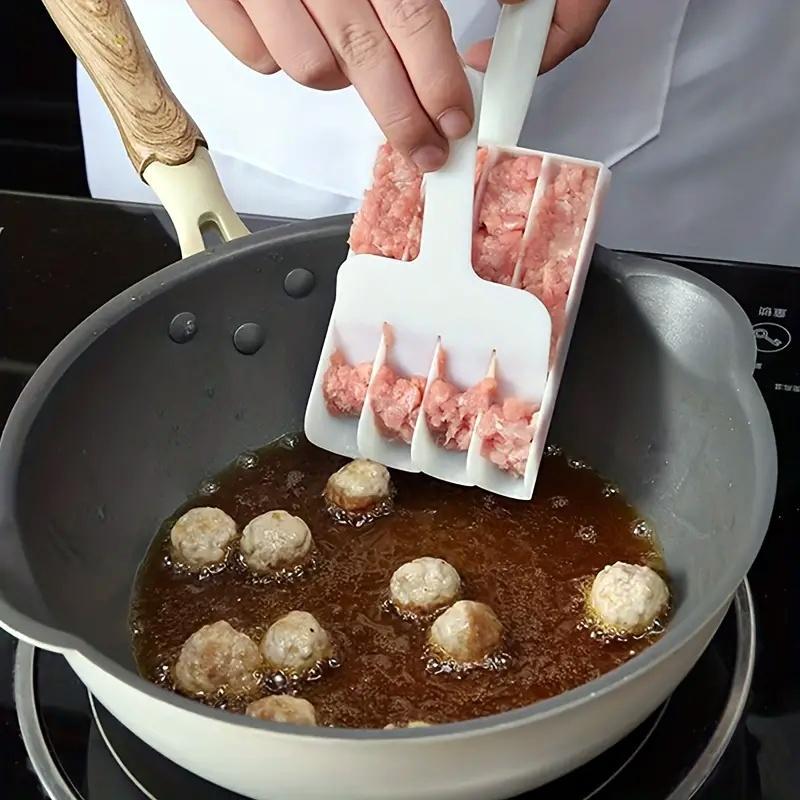 Product Introduction of Manual Meatball Maker, 2 Counts/set Non-stick Meatball Spoon, Kitchen Meatball Maker, Household Kitchen Utensils & Gadgets 0