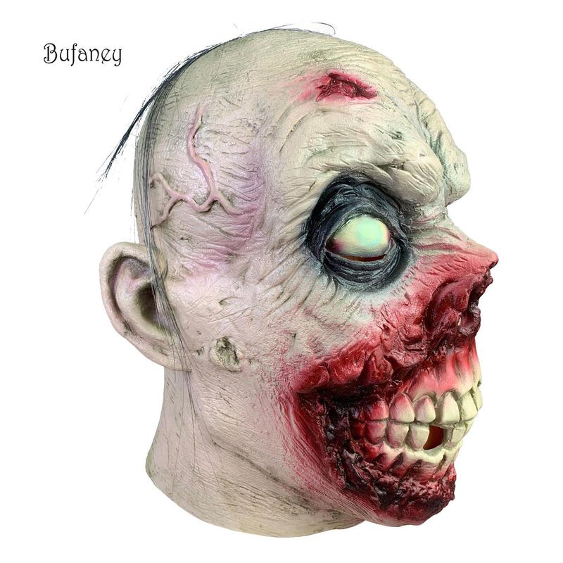 Product Introduction of Devil Facewear, Horror Lightweight Halloween Cosplay Headwear Party Prop for Masquerade 21