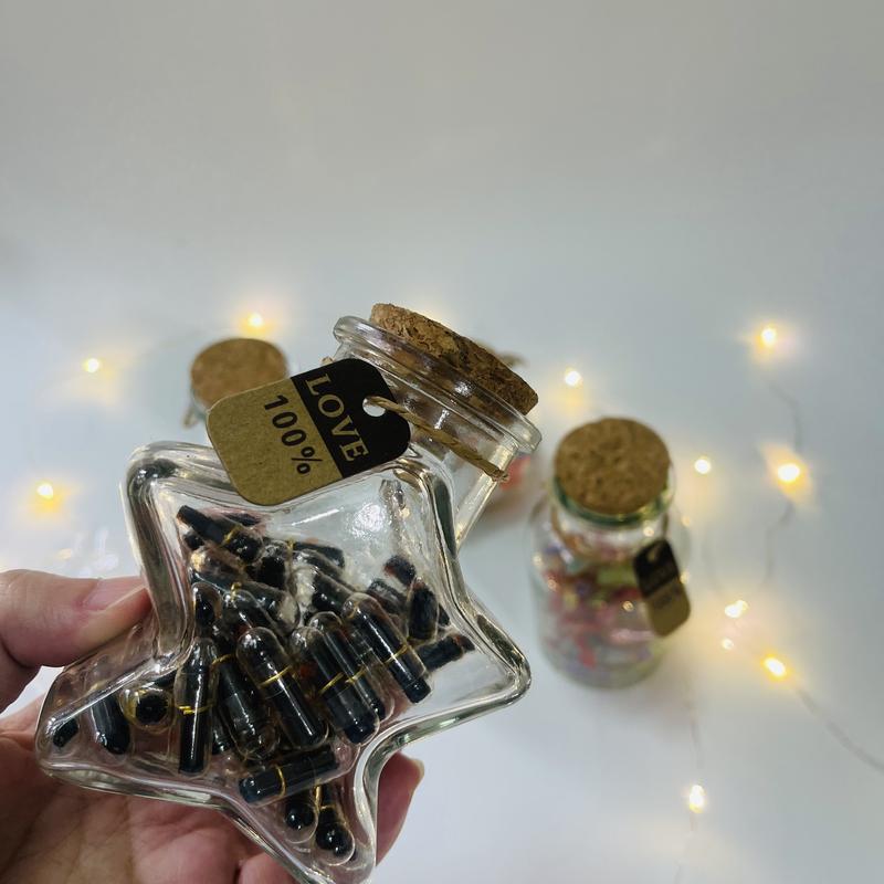 Lọ100ml+love100% Lọ ước lọ chữa lành xinh xắn làm quà tặng ý nghĩa