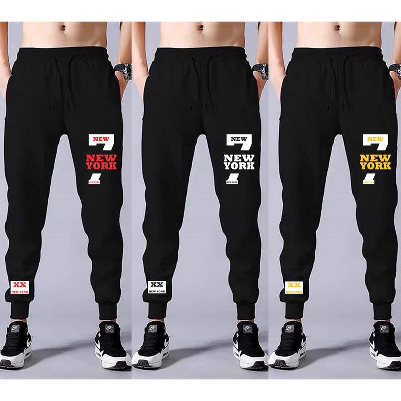 QUẦN JOGGER NỈ NAM ỐNG BO NEWYORK SIZE M-XXL TỪ 40-80KG Quần Sport