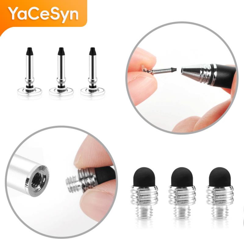 Bút Cảm Ứng Điện Dung Dòng Thông Dụng 2 Trong 1 Bút Màn Hình Cảm Ứng Đầu Đĩa Thay Thế Đầu Cảm Ứng Cao Su