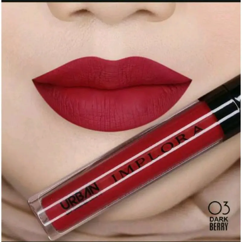 Lipstik Waterproof Lipcream Implora 20 warna ORIGINAL lip cream  implora lipstick