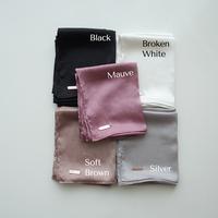 Gambar Benangsari Textured Silk Pashmina Scarf Hijab Crinkle Satin Malay - Mauve dari Benangsari_NEW Kota Bandung 2 Tokopedia