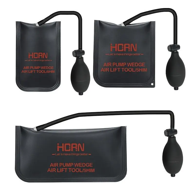 Window Installation Gass Bag Tools, Portable Door & Window Installation Positioning Air Cushion, Automotive Repair Auxiliary Positioning Tool, Vehicle, Car, Black 0